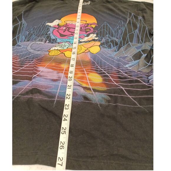 Kool-Aid Full Front Graphic T-Shirt Men's Large Black Mad Engine - Picture 4 of 5